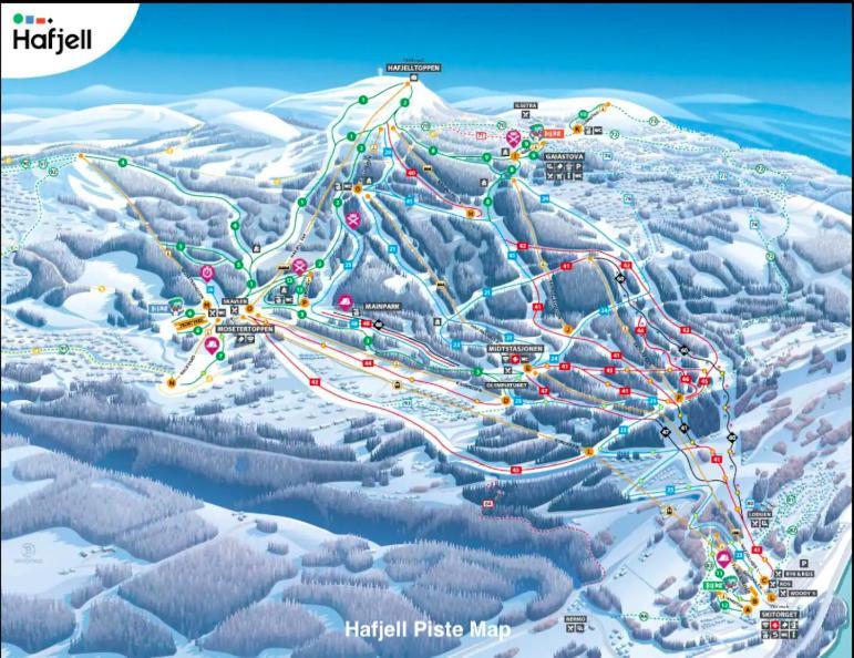 Hafjell Alpinlandsby Apt 88 Екстериор снимка